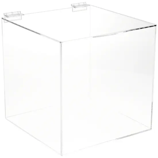 Plymor Clear Acrylic Display Case Box With Hinged Lid {2}