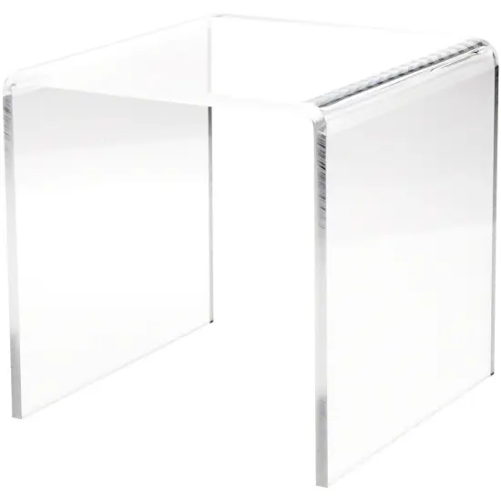 Plymor Clear Acrylic Square Display Riser {2}