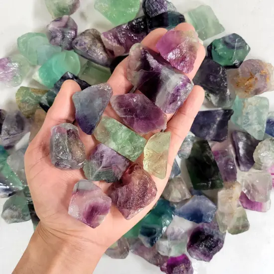 Fluorite Crystals - Rough Stones Bulk {1}