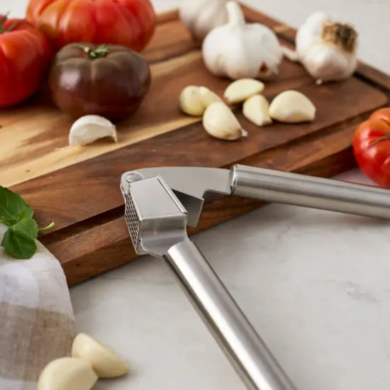 Henckels Stainless Steel Garlic Press {3}