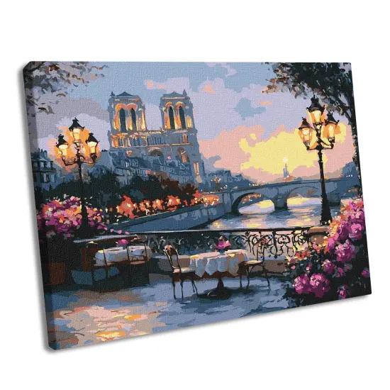 Painting by Numbers kit A French landscape KHO2905 {2}