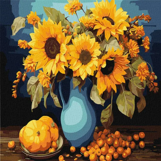 Painting by Numbers kit Sunflower harmony KHO3264 {3}