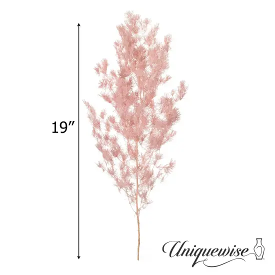 Uniquewise Preserved Real Floral Stems Chic Vase Fillers & Accents for Bouquets Centerpieces & Ornamental Displays Ideal for Home Office Boutique Cafe Resto Bar and Event Decor Lp peng lai song {6}