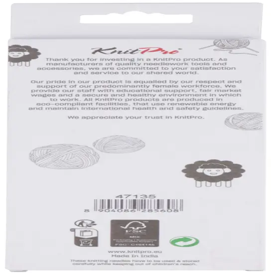 KnitPro-Zing Fixed Circular Needles 32"-Size 10.75/7mm {4}