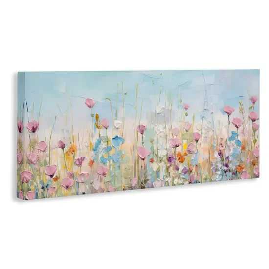 Stupell Industries Peaceful Wildflowers Meadow Canvas Design By Gina Kelly {3}