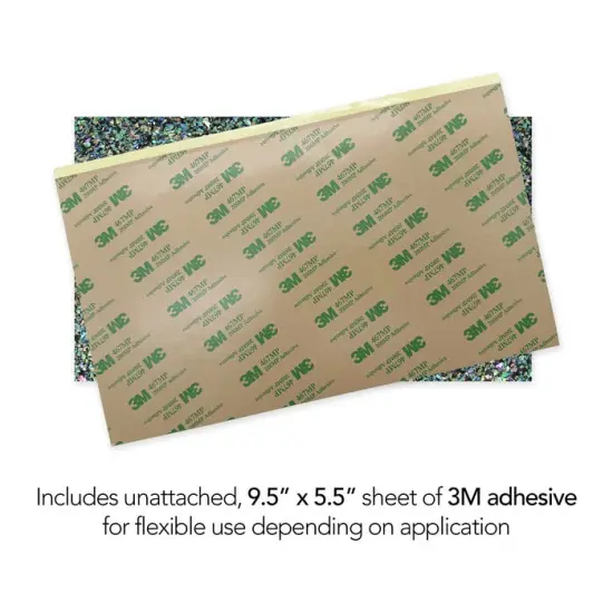 Shell Veneer, 5.5 x 9.5 inches | WMOP, BMOP, Abalone | Includes 3M Adhesive Sheet for Application, Great for Inlay Projects Natural Galaxy {3}