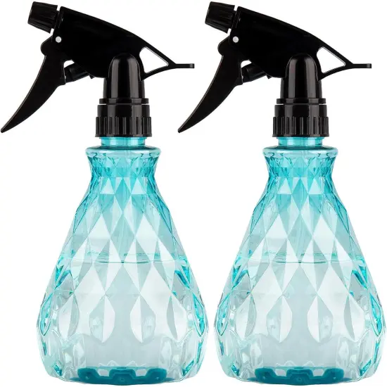 2 Pcs Spray Bottles - 500 ml/17 oz (Blue) {1}