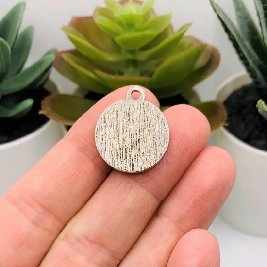 Silver Life is Short Break The Rules Charms {4}