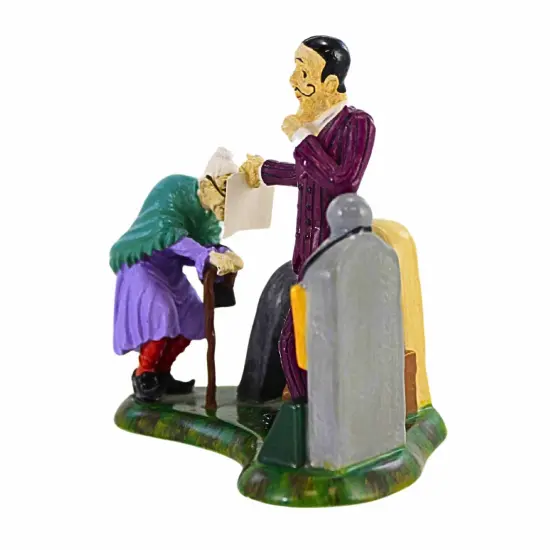 Department 56 Villages 3.25 In How About Our Lay-Away Plan? Halloween Figurine , Halloween Decor Halloween Snow Village Multicolored {4}