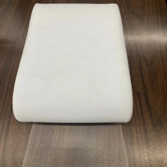 1 Yard Horsehair Crinoline Braid Stiff Nylon Trim for Bridal, Quinceanera & Costume Design 6" Wide Ivory {3}