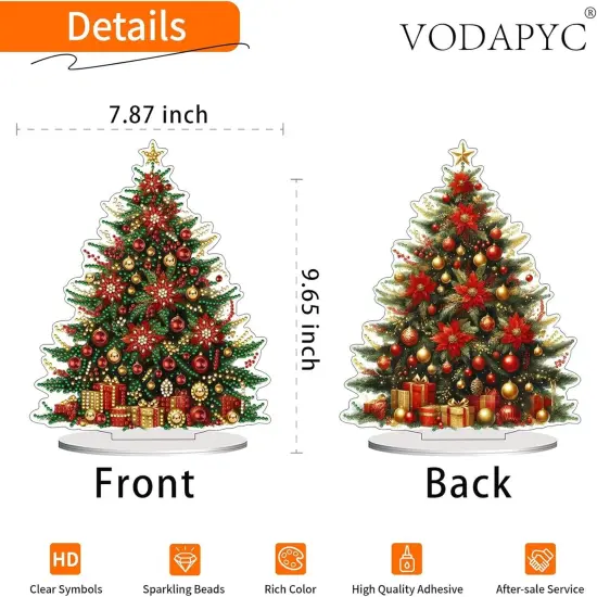 Christmas Tree Diamond Painting Kits {2}