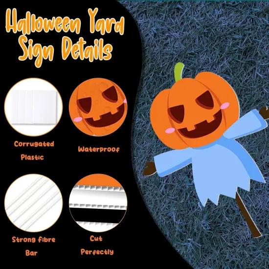 Halloween Yard Signs Cute Halloween Garden Stake {3}