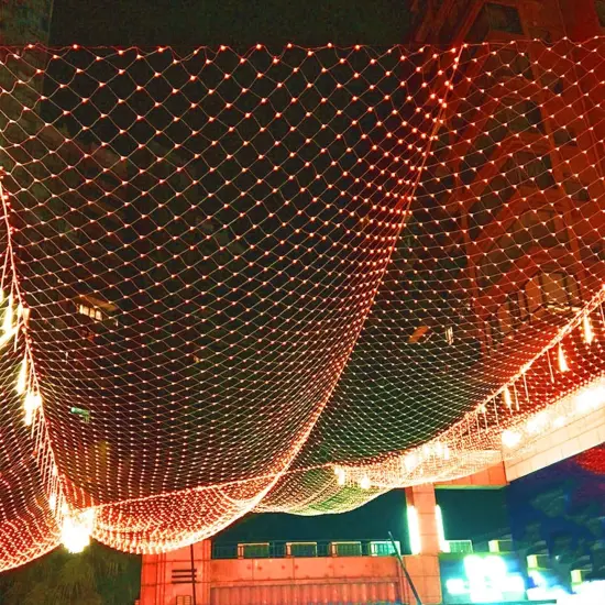 360 LED 12ft x 5ft Connectable Halloween Net Fairy String Lights {5}