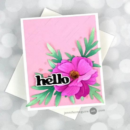 Craft-A-Flower: Sulfur Cosmos Layering Die Set {4}