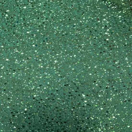 1 Yard Hunter Green Beaded Sequin Mesh Lace Fabric For Dresses Gowns Overlays {3}