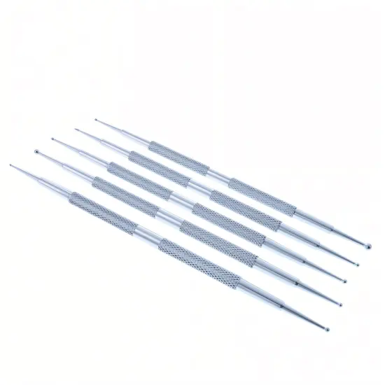 Set of 5 Metal Double Sided Drop Pull Tools for Pysanky Easter Egg Decorating {1}