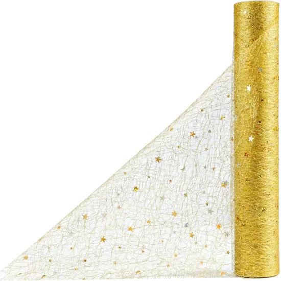 Gold Metallic Table Runner 11Inch Party Decorations {1}