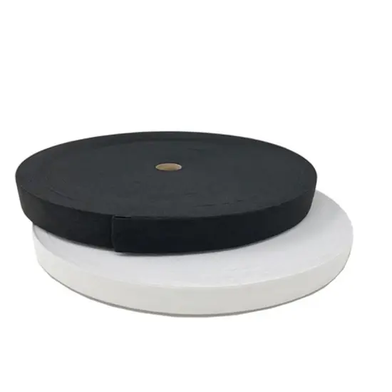 Flat Knit Stretch Elastic 1/4" to 2" Black or White Full Roll {2}