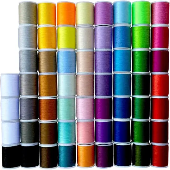60 spools Sewing Thread Kits Polyester for Hand & Machine Sewing {1}