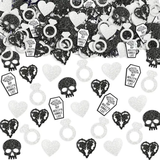 200Pcs Bride or Die Confetti Bride or Die Bachelorette Party {5}