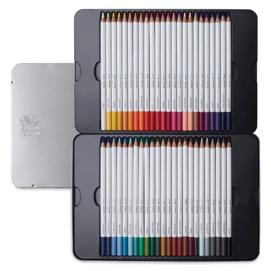 Winsor & Newton Studio Collection Watercolor Pencils - Set of 48 {1}