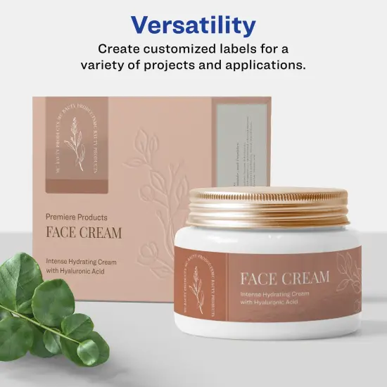 Avery Glossy White Rectangle Labels with Sure Feed, 2.25" x 7.75" {2}