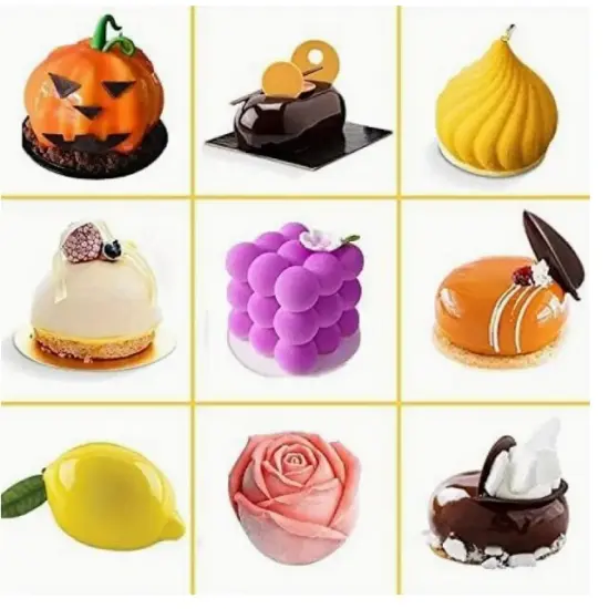 6 Cavity Bubble Silicone French Bubble Silicone Mold {6}