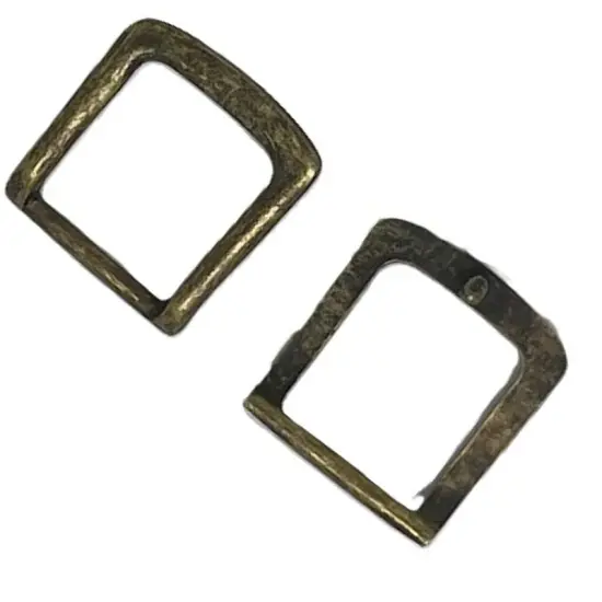 Antique Brass Prong Belt Buckle 1.25 Inche Vintage Style Metal Hardware {5}