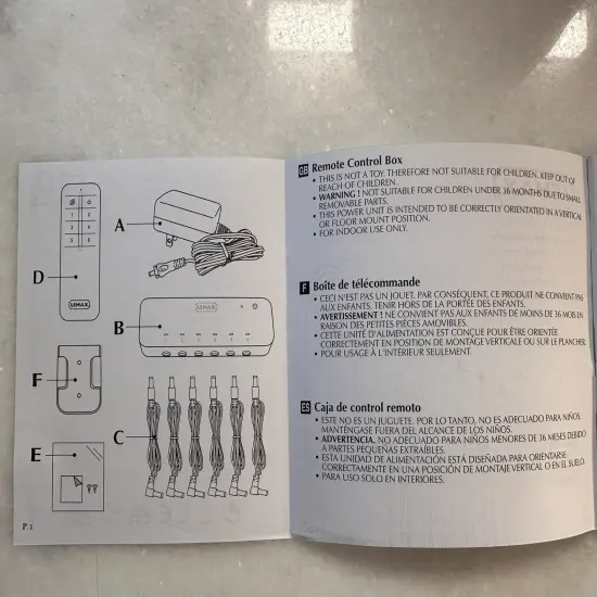 Lemax Remote Control Box {6}