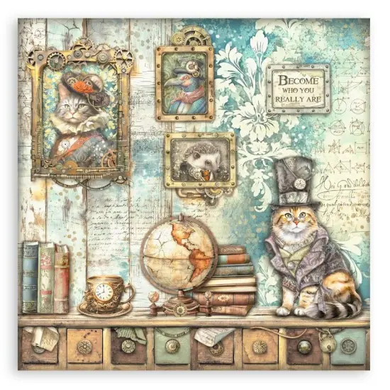 Stamperia Single-Sided Paper Pad 12"X12" 22/Pkg-Alterego {6}