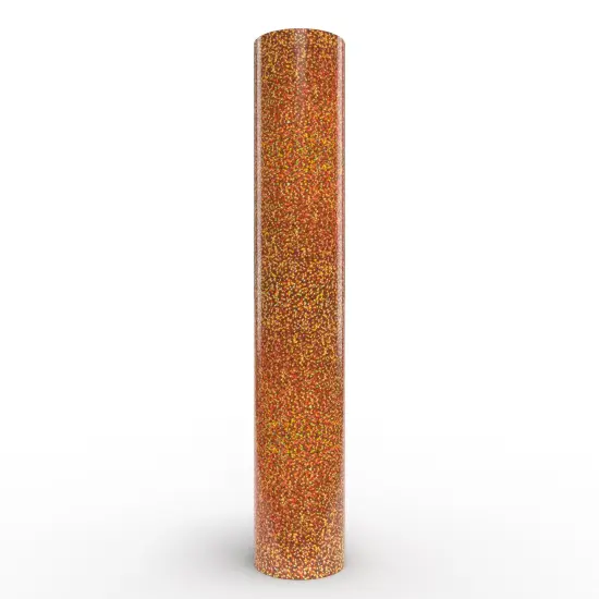 Siser&reg; Holographic Heat Transfer Vinyl, 11.8" x 60" Orange {1}
