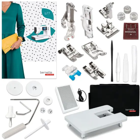 Bernette B77 Deco Sewing & Quilting Machine Bundle {2}