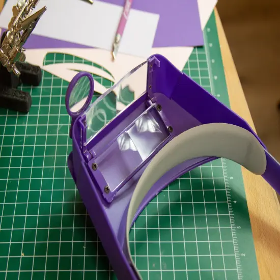 Deluxe Headband Magnivisor Black {4}