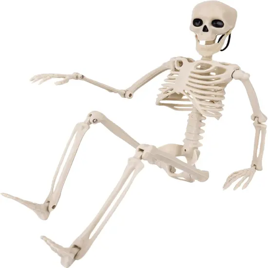 1PCS Halloween Skeleton Decorations, 16" Halloween Full Body {1}