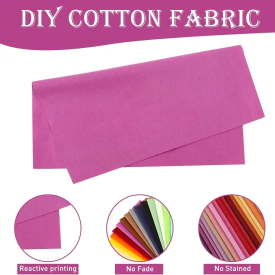 40 Piece Solid Color Pre-Cut Fabric Bundles - 10 x 10 Inch {5}