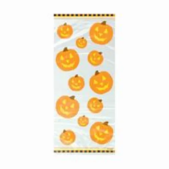 Pumpkin Glow Cellophane Bags 20ct {1}