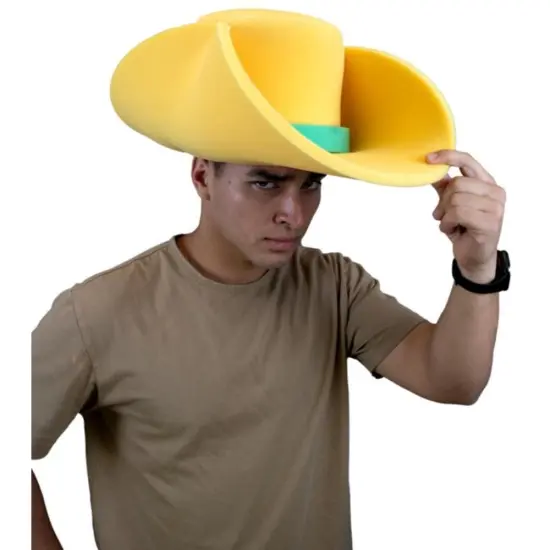 Edge Collections - Yellow - Novelty Cowboy Hat for Parties and Events! {2}