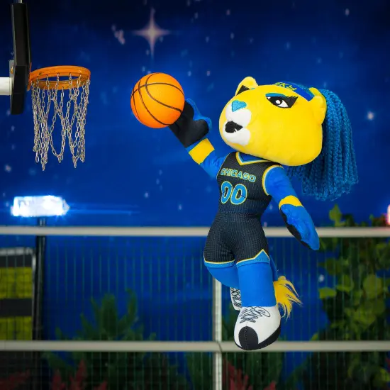 Bleacher Creatures Chicago Sky Skye the Lioness 10" Mascot Plush Figure {6}