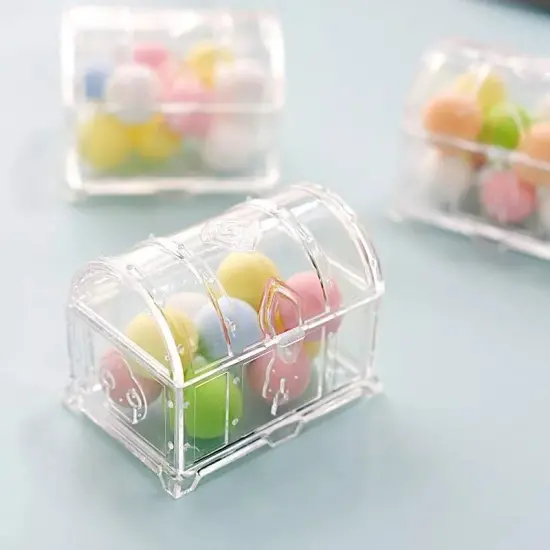 24 pcs 2" tall Mini Treasure Chests Favor Boxes Wedding Party Events Supplies {2}