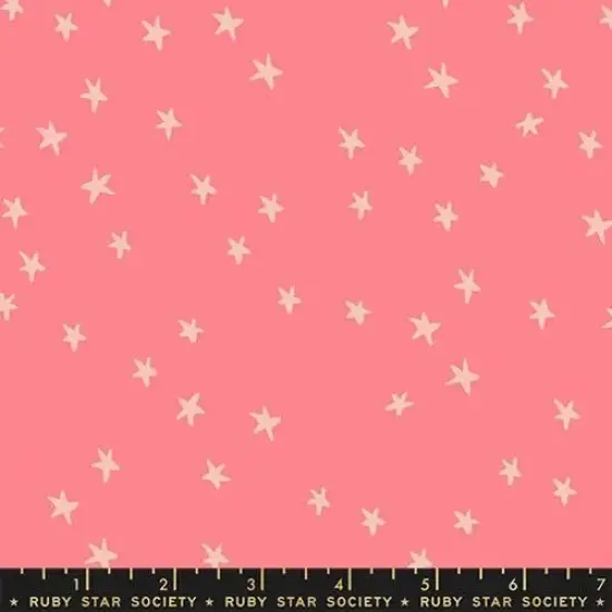 Starry New Watermelon 43"/44" Fabric Per Yard {1}