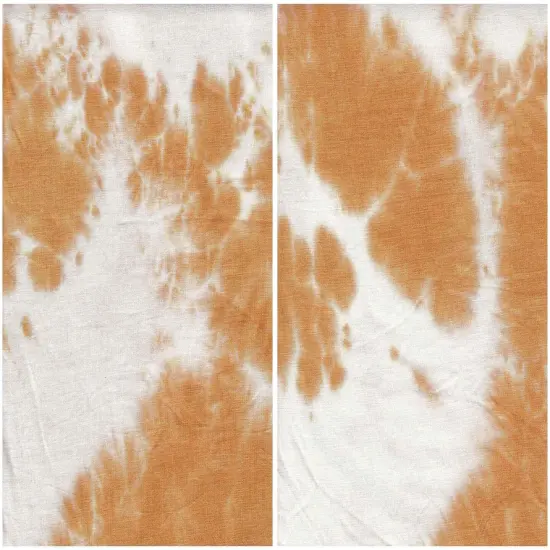 Real Tie Dye Rayon Spandex Knit Fabric 1 Yard Soft Stretch Lightweight 59" Wide Navy {5}