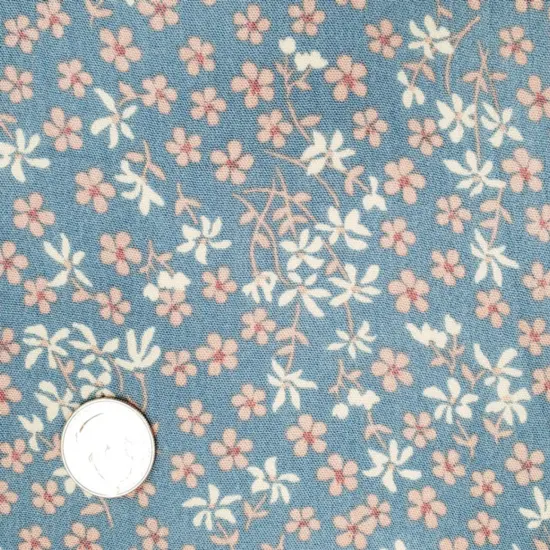 1 Yard Spring Blue Rayon Crinkle Fabric &ndash; 50/52&rdquo; Wide Lightweight Material {3}