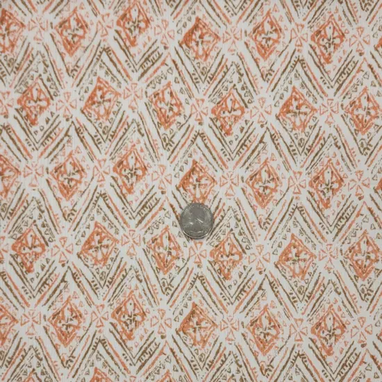 1 Yard Orange Rayon Crinkle Apparel Fabric, 50/52&rdquo; Wide, Lightweight & Soft, 100% Rayon {3}