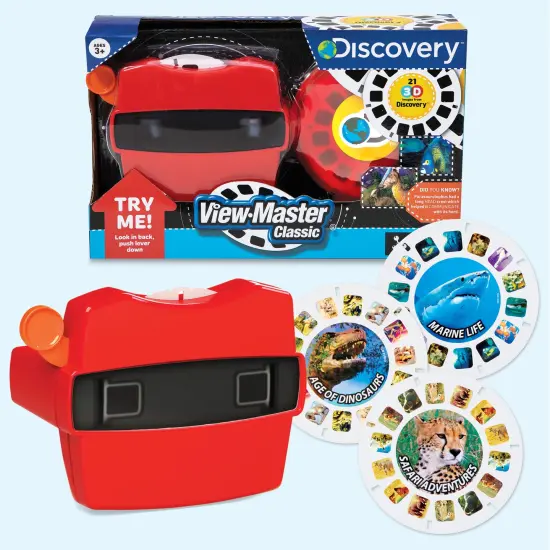 Collections Etc Discovery View Master Classic 3D Image Reel Viewer Toy {1}