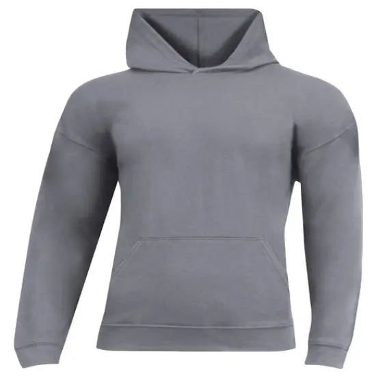 A4&reg; Unisex Softek Long-Sleeve Hooded T-Shirt GRAPHITE {1}