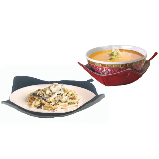 Microwavable Bowl Holder & Plate Holder Bundle {1}
