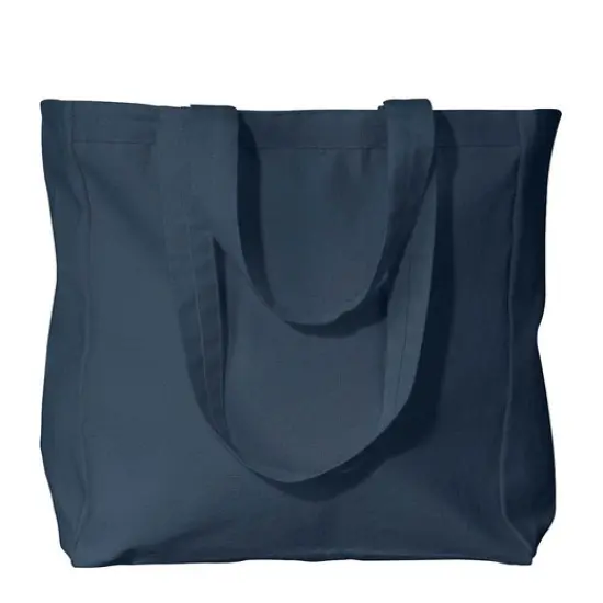 Liberty Bags&reg; Susan Canvas Tote BLACK {5}