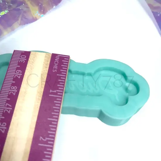 Puerto Rico Word Keychain/Llavero Silicone Mold (D10) {3}