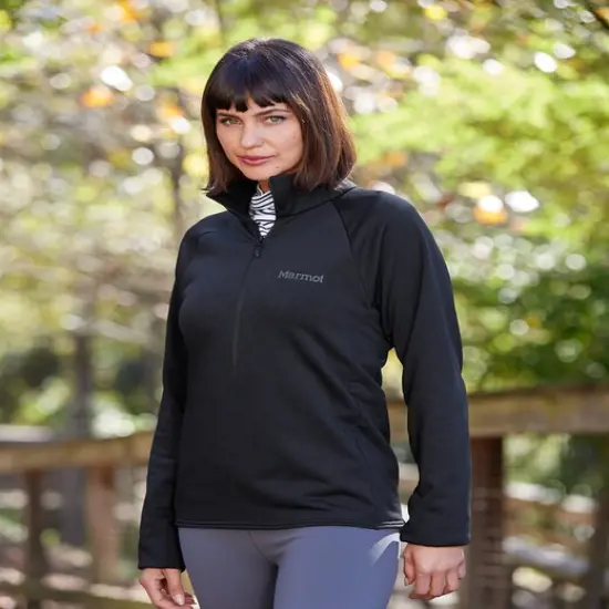 Marmot&reg; Ladies' Leconte Half-Zip Vetiver {4}