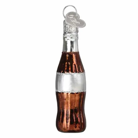 Old World Christmas 3.0 Inch Mini Diet Coke Bottle Tree Ornament , Gumdrops Collection Soda Brown {2}